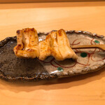 木挽町 とも樹 - 穴子の串焼き