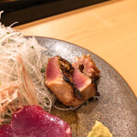 木挽町 とも樹 - 長崎県対馬のハラスの炙り