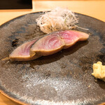 木挽町 とも樹 - 〆鯖の刺身