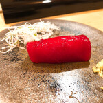 木挽町 とも樹 - 大間本鮪の赤身ヅケにぎり