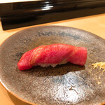 木挽町 とも樹 - 大間の大トロのにぎり