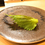 木挽町 とも樹 - 大葉にぎり