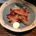 穂のか - するめも日本酒に合います。