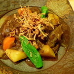 菜根譚 北海道中華 - 牛スネのカレー風味煮込み（880円）