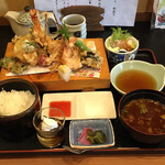 なかむら - 天麩羅定食1,550円
