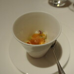 リストランテ カノフィーロ - 水ダコと大根　ボッタルガ