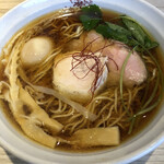 麺乃夢恋 - 鶏中華ソバ醤油（ストレート麺）800円
