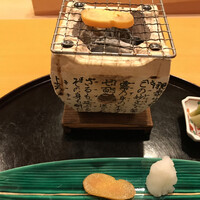 懐石料理 はし本 - 唐墨炭火炙り◎