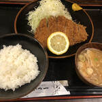 とんかつ専門 かつ一 - ロースカツ定食　1,650円