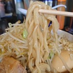 踊ろうサンダーバード - 日進オーション強力粉を使用した、自家製極太麺
