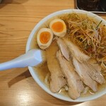 青竹手打ちラーメン 大和 - 辛ねぎチャーシューメン