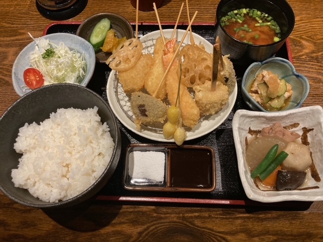 ランチメニュー Bun 竹橋 串揚げ 串かつ 食べログ