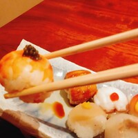 倉敷個室居酒屋 藤と川蝉 - 手毬寿司の海老