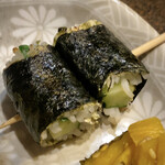 いづも - いづものり巻 200円。