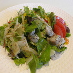 ビストロ茶葉蘭 - 季節のサラダ（大・８４０円）