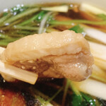 Matsuno Teuchi Soba - この日の鴨肉はけっこう厚めでした