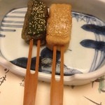 梅の花 - 湯葉揚げ