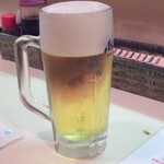 居酒屋ばんちゃん - 生ビール・ジョッキ（450円）