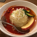 盛岡冷麺 寿々苑 - ハーフ冷麺（中辛）