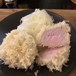とんかつ成蔵 - ・TOKYO-X シャ豚ブリアンかつ2個定食 