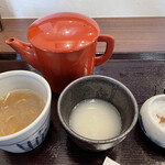 Ishiusu Hikite Uchisoba Tokoro Myura- - 蕎麦湯をつゆ割と塩で