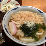 さぬきや - ランチのたぬきうどん　2020.11