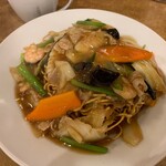 南海飯店 - かたい焼ソバ