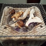 舞桜 - 自分で焼いてかぼすを絞って食べます