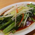 唐人 中華料理 - ・葱油野菜 680円　２回目