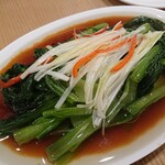 唐人 中華料理 - ・葱油野菜 680円　１回目