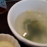 レストランチロル  - ワカメスープ！