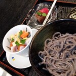 札幌モダンレストラン　えりも亭 - お蕎麦、チラシ寿司、デザート