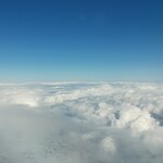 ANAラウンジ - 雲の上は青空(~▽~＠)♪♪♪