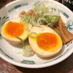Yakitori Hidaka - 煮玉子メンマ