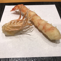天麩羅くろさわ - 車海老、足