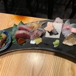 夜ノ焼魚 ちょーちょむすび - 【お造り３点盛り】◎2020/10