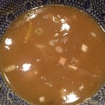 百日紅 - 201206　濃厚つけ麺 大盛330g 780円＿スープ割り