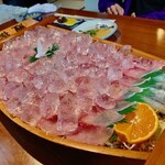 鯉御殿 たきもと - 鯉洗い