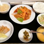 香港厨房 - 「酢豚定食」1100円