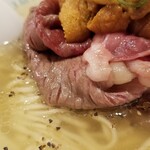 麺屋 六感堂 - 限定 肉寿司セット