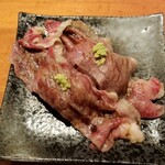 麺屋 六感堂 - 限定 肉寿司セット