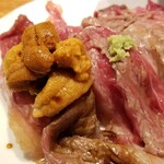 麺屋 六感堂 - 限定 肉寿司セット