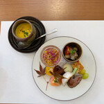 コヤマ - ひな鶏の素揚げと軍鶏鍋コース