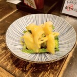 雑多居酒屋 しののめ - あおりいかと野菜の酢味噌和え