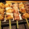 うまいもん処 竈 - 料理写真:青森シャモロック焼き鳥5本盛　1000円