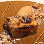 カーサ・デル・チーボ - 洋梨のシブーストとキャラメルのジェラート