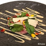 カーサ・デル・チーボ - 黒毛和牛 千本筋のカルパッチョ