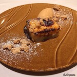 カーサ・デル・チーボ - 洋梨のシブーストとキャラメルのジェラート