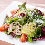 ■Caesar salad with Parmesan cheese and Prosciutto