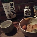 Sasuraibito - 日本酒のお燗とお通し